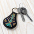 Bead embroidery kit on artificial leather Key