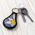 Bead embroidery kit on artificial leather Key