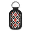 Bead embroidery kit on artificial leather Key