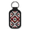 Bead embroidery kit on artificial leather Key