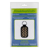 Bead embroidery kit on artificial leather Key