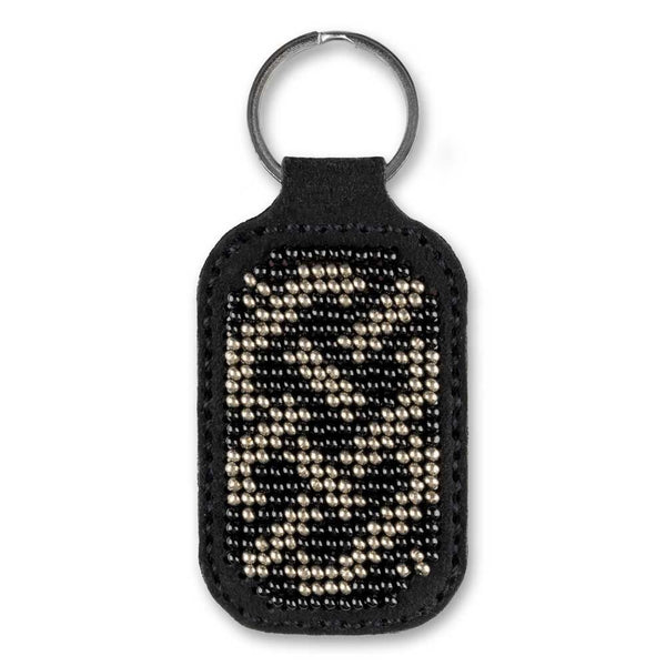 Bead embroidery kit on artificial leather Key