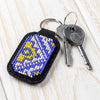 Bead embroidery kit on artificial leather Key