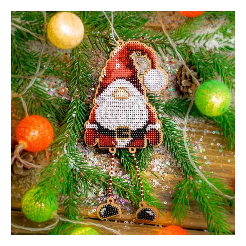 DIY Christmas tree toy kit "Gnome"