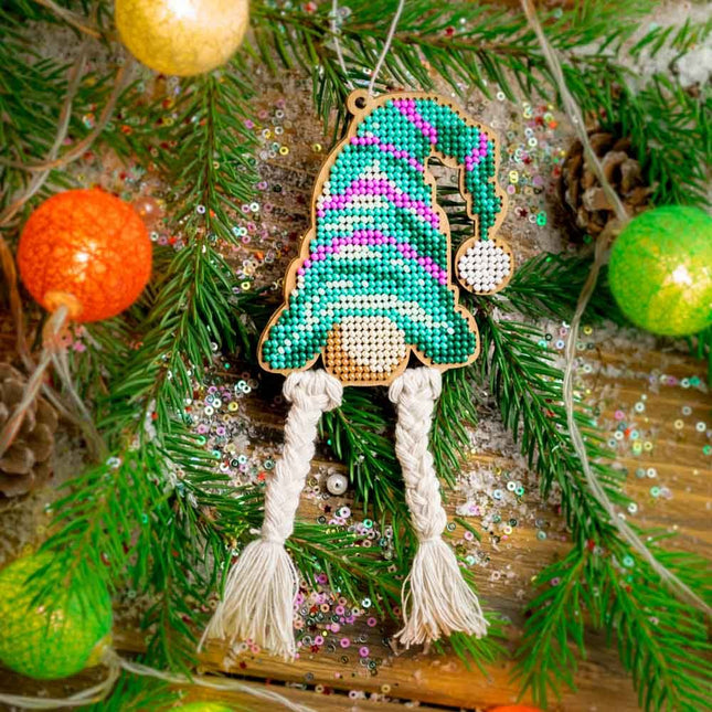 DIY Christmas tree toy kit "Gnome"