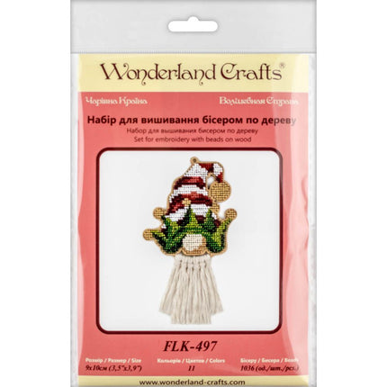 DIY Christmas tree toy kit "Gnome"