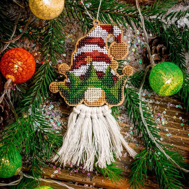 DIY Christmas tree toy kit "Gnome"