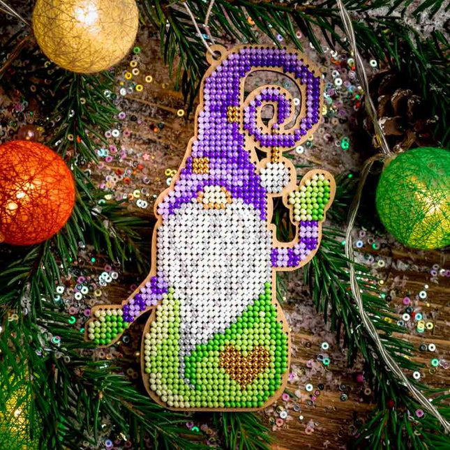 DIY Christmas tree toy kit "Gnome"