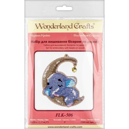 DIY Christmas tree toy kit "Elephant on the moon"