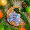 DIY Christmas tree toy kit "Elephant on the moon"