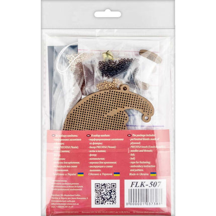 DIY Christmas tree toy kit "Teddy bear on the moon"