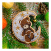 DIY Christmas tree toy kit "Teddy bear on the moon"