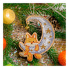 DIY Christmas tree toy kit "Fox on the moon"