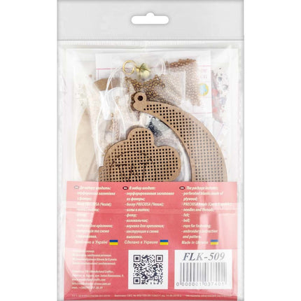 DIY Christmas tree toy kit "Teddy bear on the moon"