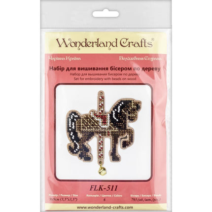DIY Christmas tree toy kit "Horse"