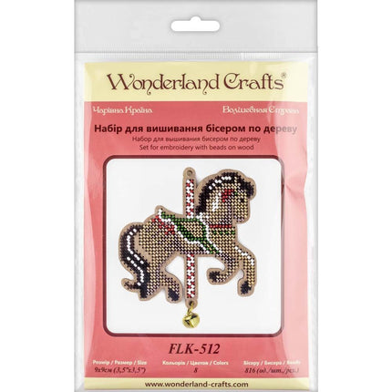 DIY Christmas tree toy kit "Horse"