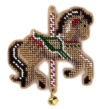 DIY Christmas tree toy kit "Horse"