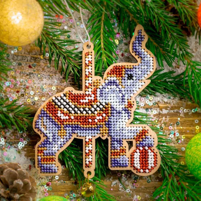 DIY Christmas tree toy kit "Elephant"