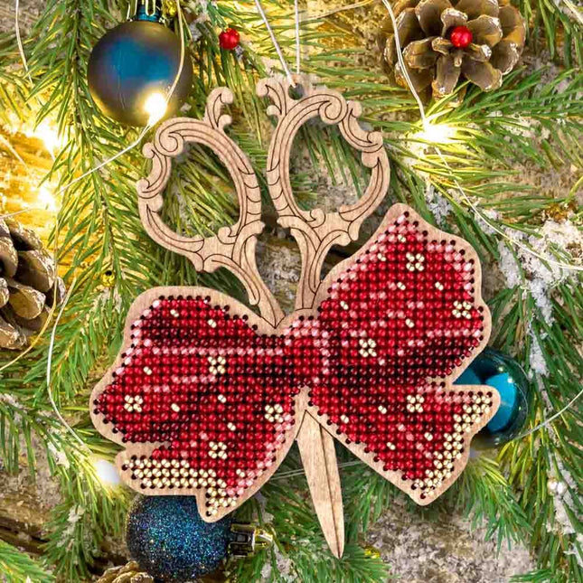 DIY Christmas tree toy kit "Scissors"