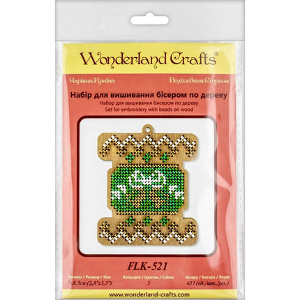 DIY Christmas tree toy kit "Spool of thread"