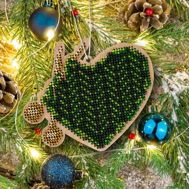 DIY Christmas tree toy kit "Knitting"
