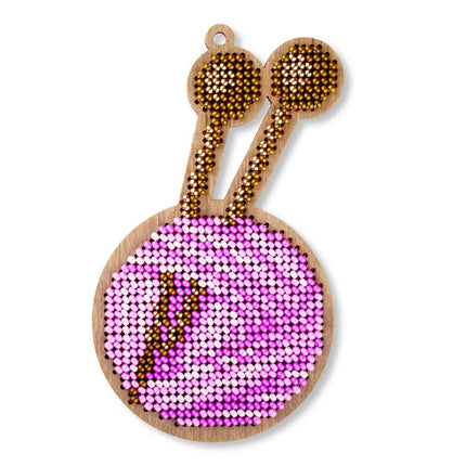 DIY Christmas tree toy kit "Knitting"