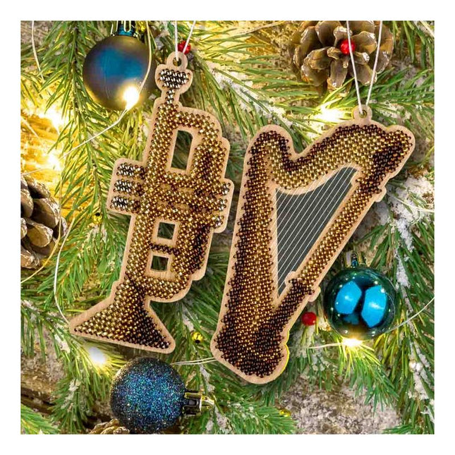 DIY Christmas tree toy kit "Musical instruments"