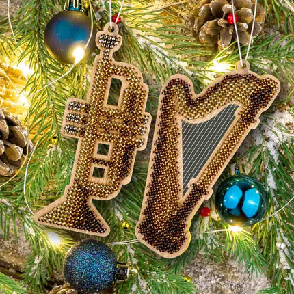 DIY Christmas tree toy kit "Musical instruments"