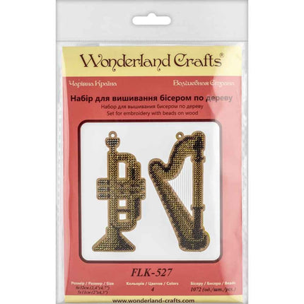DIY Christmas tree toy kit "Musical instruments"