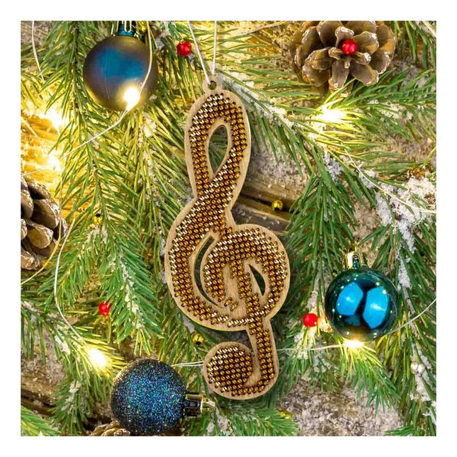 DIY Christmas tree toy kit "Note"