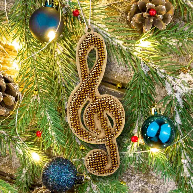 DIY Christmas tree toy kit "Note"