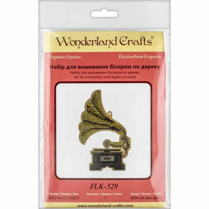 DIY Christmas tree toy kit "Gramophone"