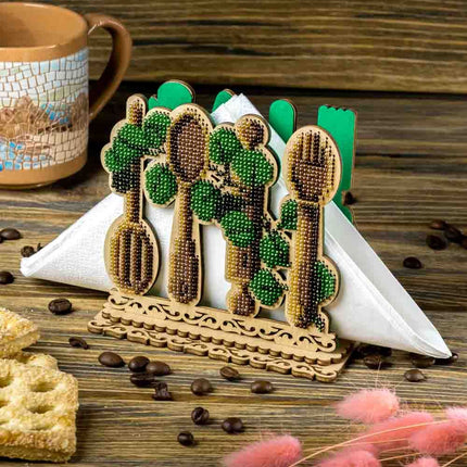 DIY napkin holder kit "Cutlery"