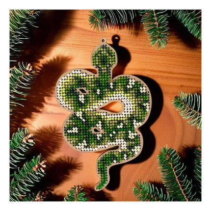 DIY Christmas tree toy kit "Snake"