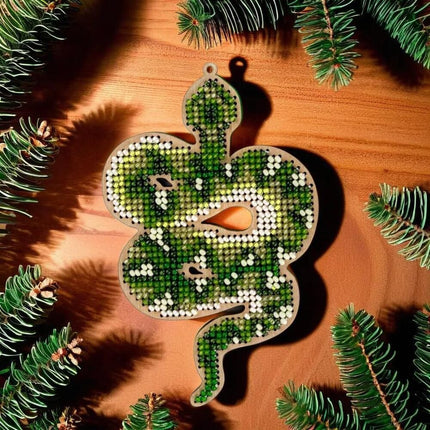DIY Christmas tree toy kit "Snake"