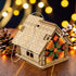 DIY Christmas tree toy kit "Christmas house"