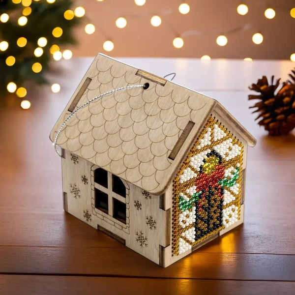 DIY Christmas tree toy kit "Christmas house"