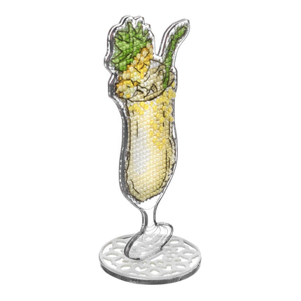 DIY Cross-Stitch Kit: "Pina Colada"