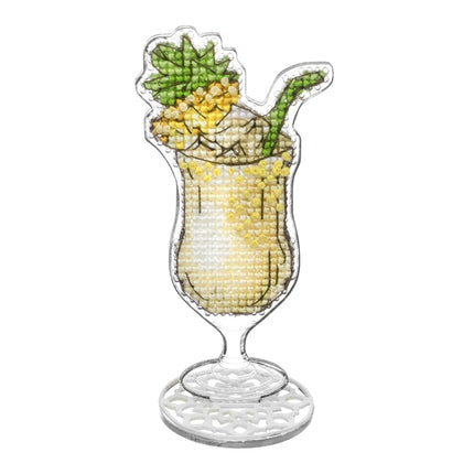 DIY Cross-Stitch Kit: "Pina Colada"