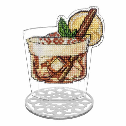 DIY Cross-Stitch Kit: "Cocktail Charm"
