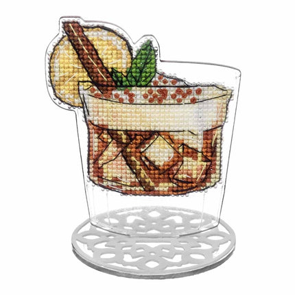 DIY Cross-Stitch Kit: "Cocktail Charm"