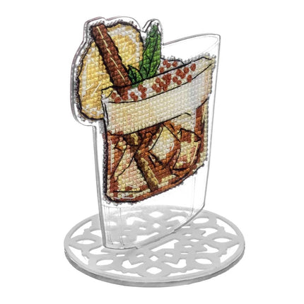 DIY Cross-Stitch Kit: "Cocktail Charm"