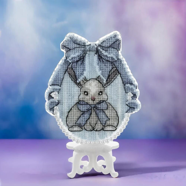 Cross-Stitch on plastic canvas “Easter Egg”