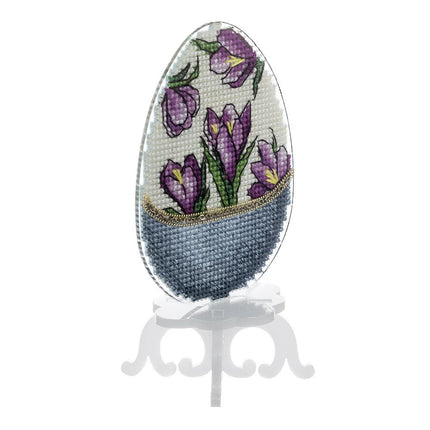 Cross-Stitch on plastic canvas “Easter Egg”
