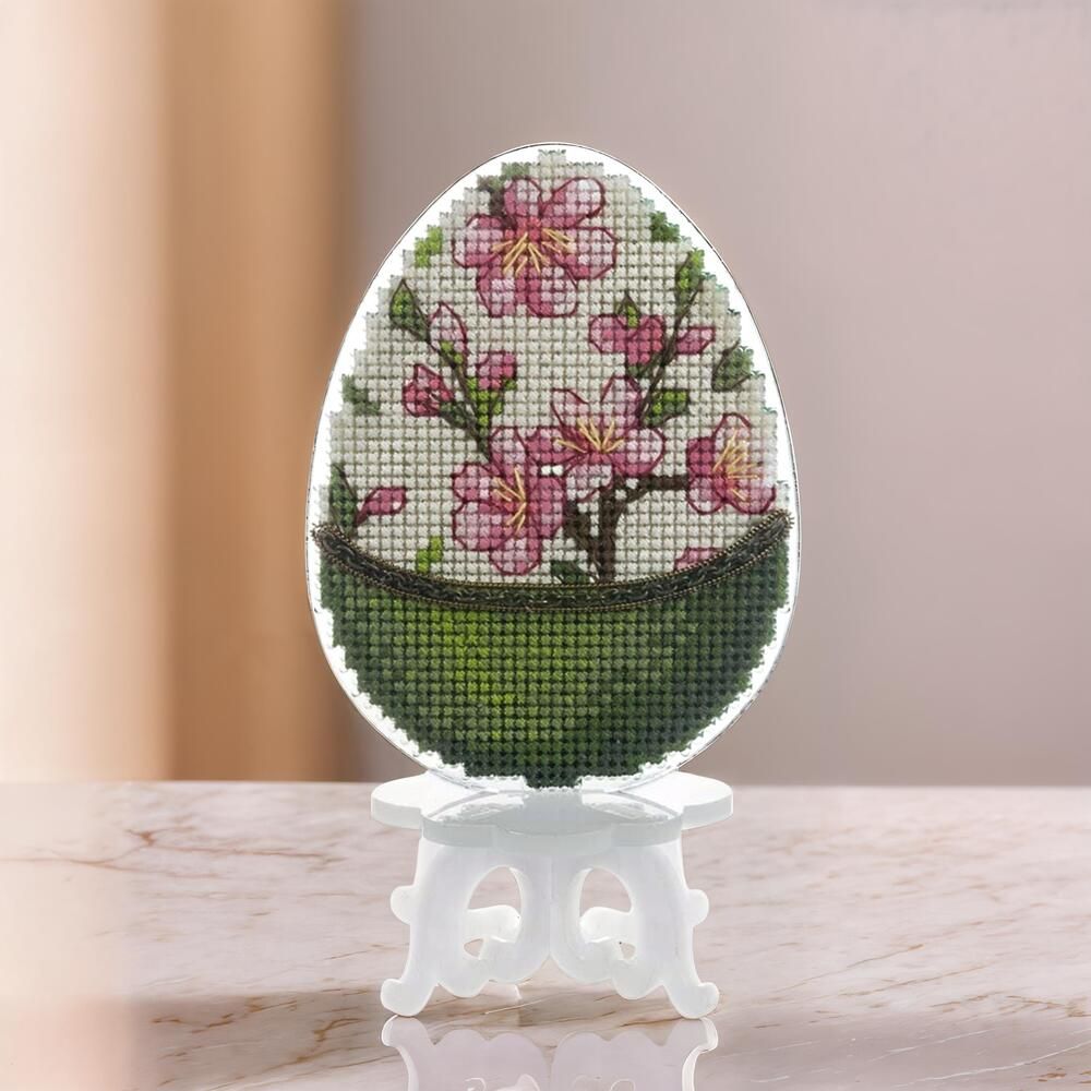 Cross-Stitch on plastic canvas “Easter Egg”