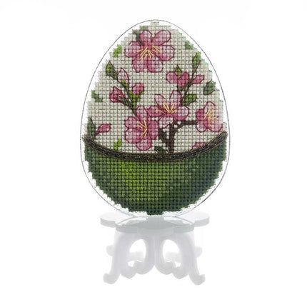 Cross-Stitch on plastic canvas “Easter Egg”