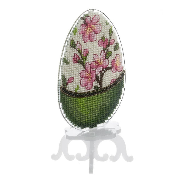 Cross-Stitch on plastic canvas “Easter Egg”