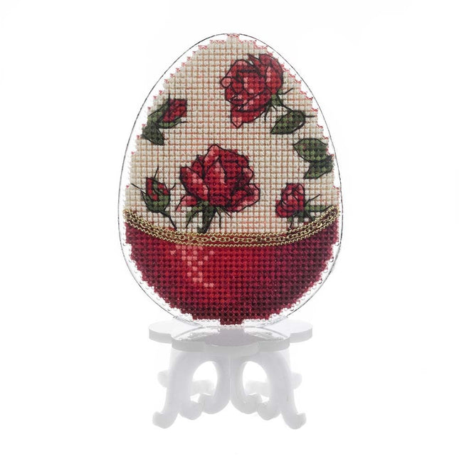 Cross-Stitch on plastic canvas “Easter Egg”