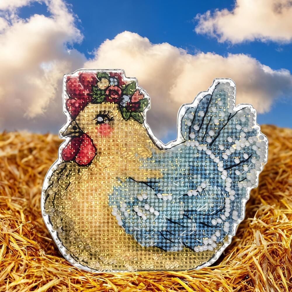 Cross-Stitch on plastic canvas “Easter Egg”