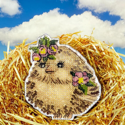 Cross-Stitch on plastic canvas “Easter Egg”